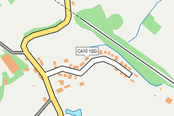 CA10 1SG map - OS OpenMap – Local (Ordnance Survey)