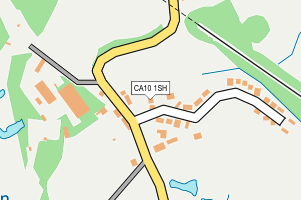 CA10 1SH map - OS OpenMap – Local (Ordnance Survey)