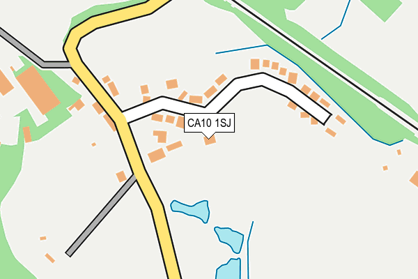 CA10 1SJ map - OS OpenMap – Local (Ordnance Survey)