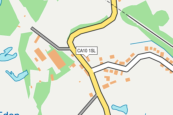 CA10 1SL map - OS OpenMap – Local (Ordnance Survey)