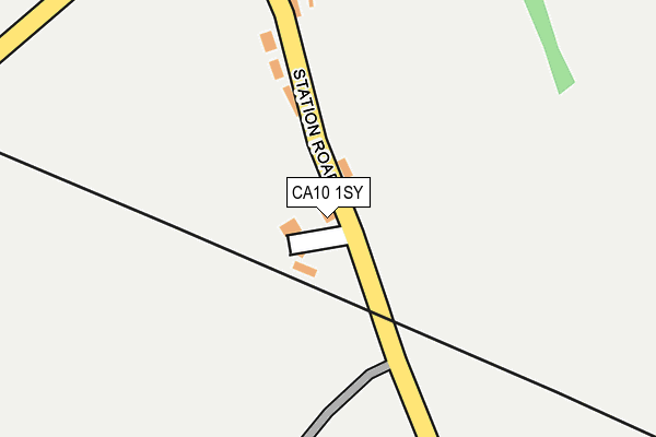 CA10 1SY map - OS OpenMap – Local (Ordnance Survey)