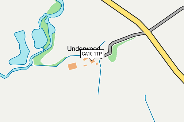 CA10 1TP map - OS OpenMap – Local (Ordnance Survey)