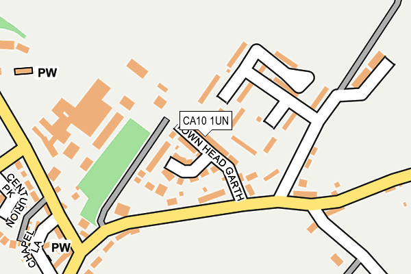 CA10 1UN map - OS OpenMap – Local (Ordnance Survey)