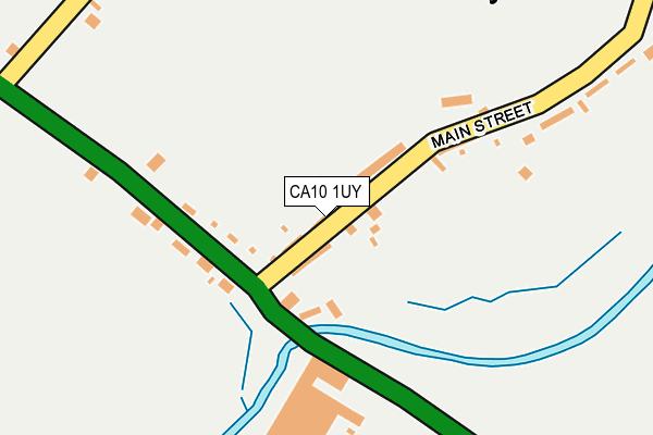 CA10 1UY map - OS OpenMap – Local (Ordnance Survey)