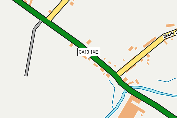 CA10 1XE map - OS OpenMap – Local (Ordnance Survey)