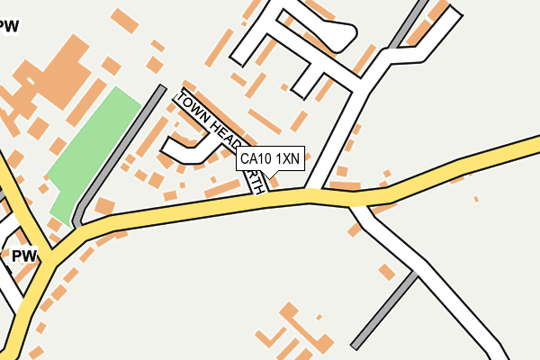 CA10 1XN map - OS OpenMap – Local (Ordnance Survey)