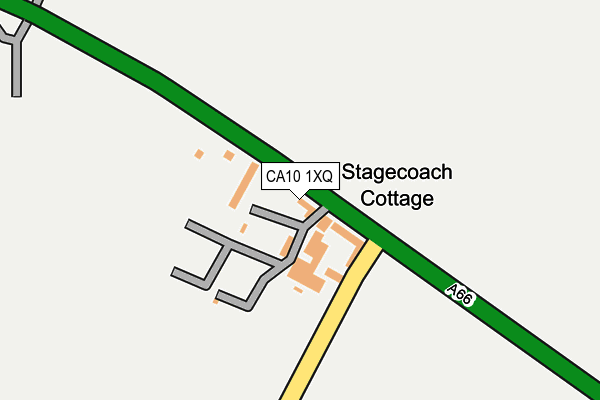 CA10 1XQ map - OS OpenMap – Local (Ordnance Survey)