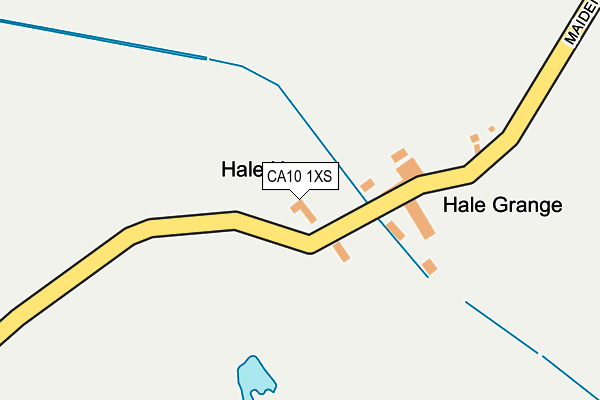 CA10 1XS map - OS OpenMap – Local (Ordnance Survey)