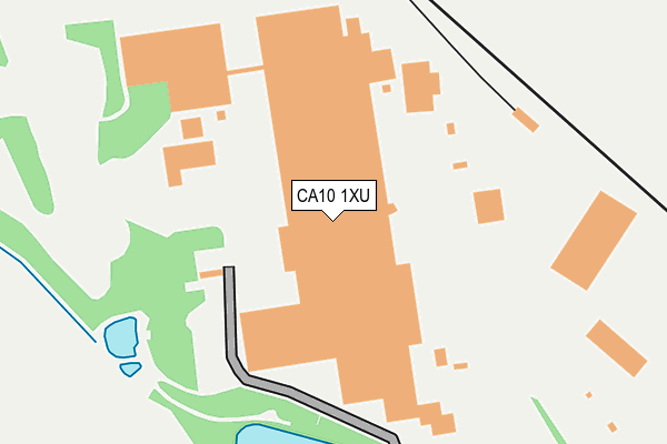 CA10 1XU map - OS OpenMap – Local (Ordnance Survey)