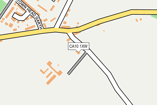 CA10 1XW map - OS OpenMap – Local (Ordnance Survey)