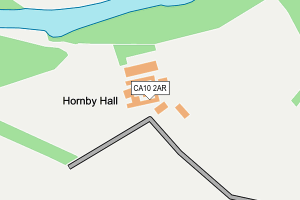 CA10 2AR map - OS OpenMap – Local (Ordnance Survey)