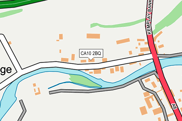 CA10 2BQ map - OS OpenMap – Local (Ordnance Survey)