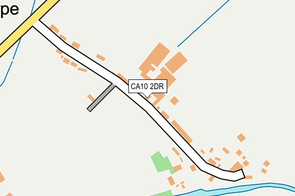 CA10 2DR map - OS OpenMap – Local (Ordnance Survey)