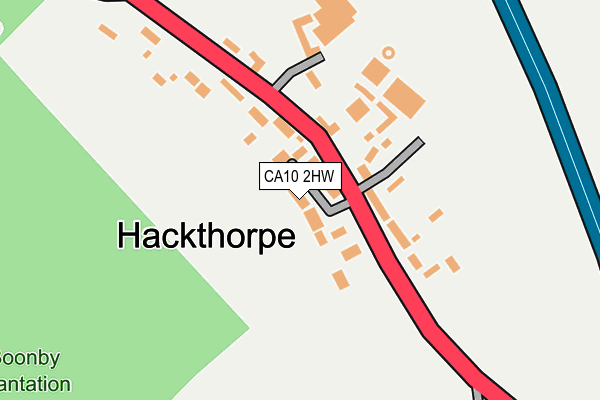 CA10 2HW map - OS OpenMap – Local (Ordnance Survey)