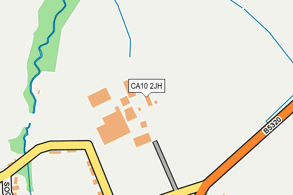 CA10 2JH map - OS OpenMap – Local (Ordnance Survey)