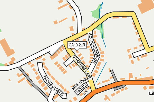 CA10 2JR map - OS OpenMap – Local (Ordnance Survey)
