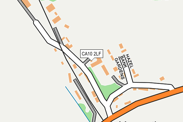 CA10 2LF map - OS OpenMap – Local (Ordnance Survey)
