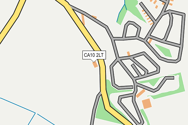 CA10 2LT map - OS OpenMap – Local (Ordnance Survey)