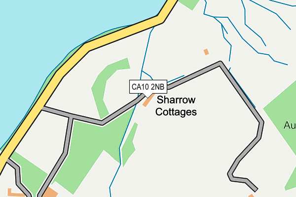 CA10 2NB map - OS OpenMap – Local (Ordnance Survey)