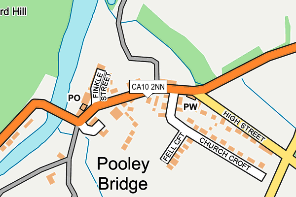 CA10 2NN map - OS OpenMap – Local (Ordnance Survey)