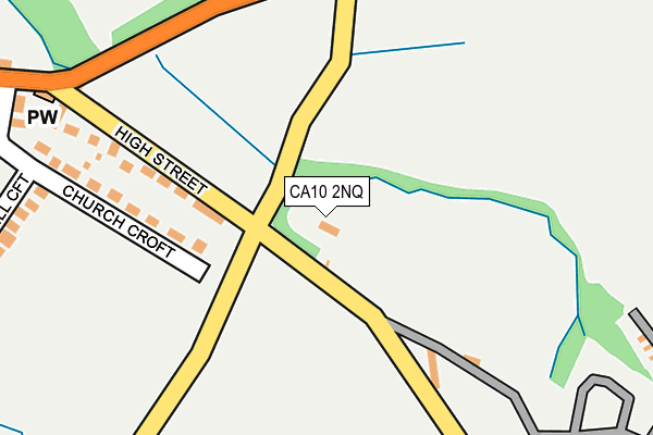 CA10 2NQ map - OS OpenMap – Local (Ordnance Survey)