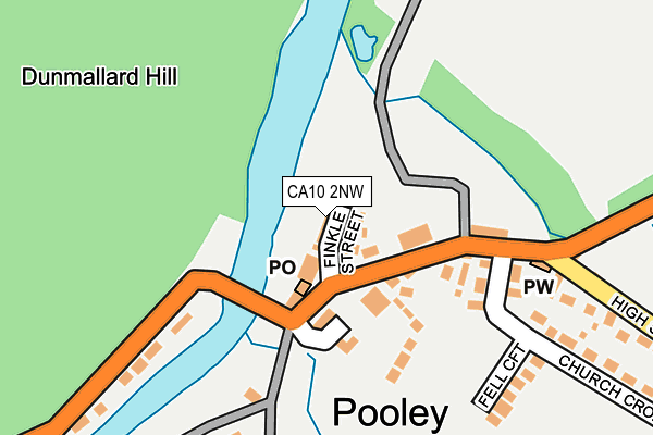 CA10 2NW map - OS OpenMap – Local (Ordnance Survey)