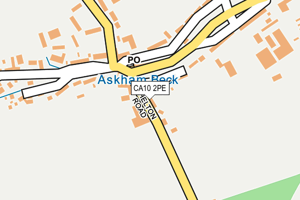 CA10 2PE map - OS OpenMap – Local (Ordnance Survey)