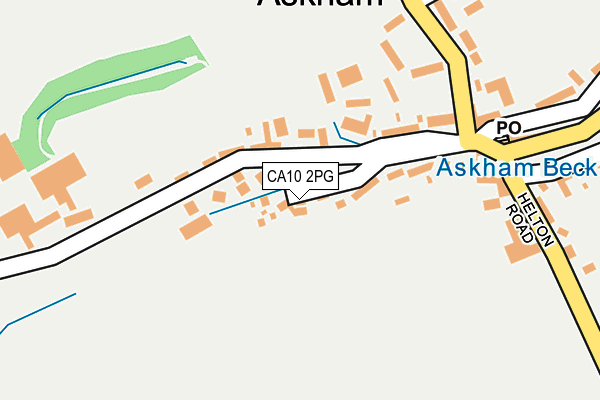 CA10 2PG map - OS OpenMap – Local (Ordnance Survey)