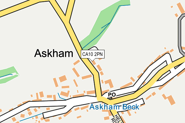 CA10 2PN map - OS OpenMap – Local (Ordnance Survey)