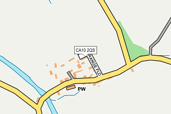 CA10 2QS map - OS OpenMap – Local (Ordnance Survey)
