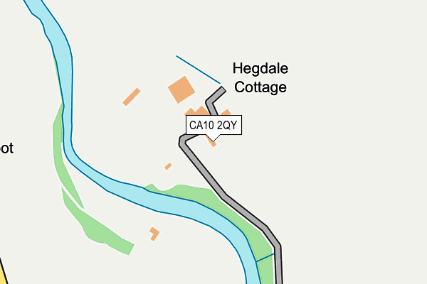 CA10 2QY map - OS OpenMap – Local (Ordnance Survey)