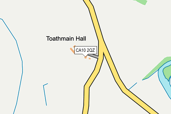 CA10 2QZ map - OS OpenMap – Local (Ordnance Survey)