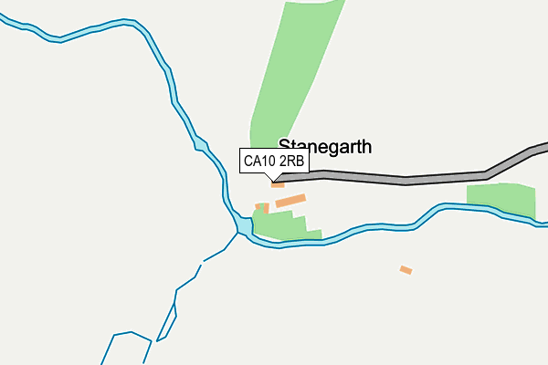 CA10 2RB map - OS OpenMap – Local (Ordnance Survey)