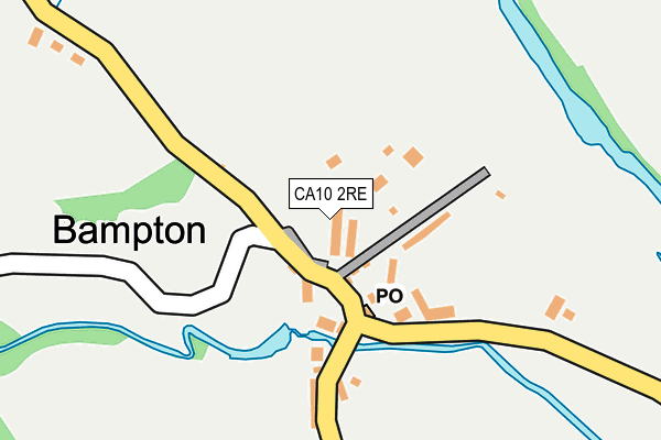 CA10 2RE map - OS OpenMap – Local (Ordnance Survey)