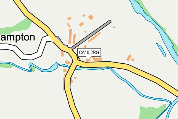 CA10 2RG map - OS OpenMap – Local (Ordnance Survey)