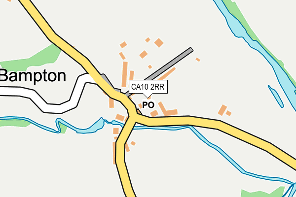 CA10 2RR map - OS OpenMap – Local (Ordnance Survey)