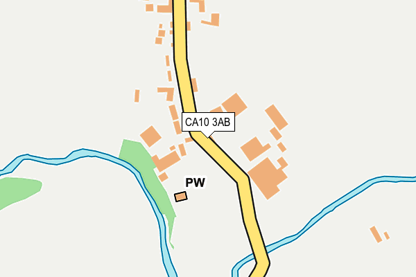 CA10 3AB map - OS OpenMap – Local (Ordnance Survey)