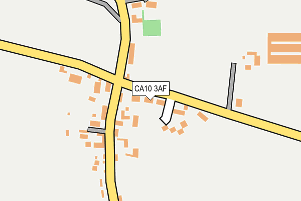 CA10 3AF map - OS OpenMap – Local (Ordnance Survey)