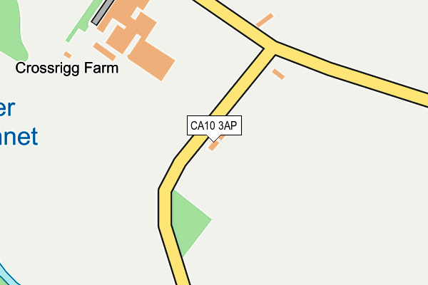 CA10 3AP map - OS OpenMap – Local (Ordnance Survey)