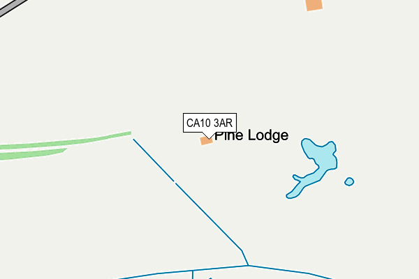 CA10 3AR map - OS OpenMap – Local (Ordnance Survey)