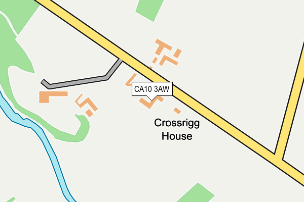 CA10 3AW map - OS OpenMap – Local (Ordnance Survey)