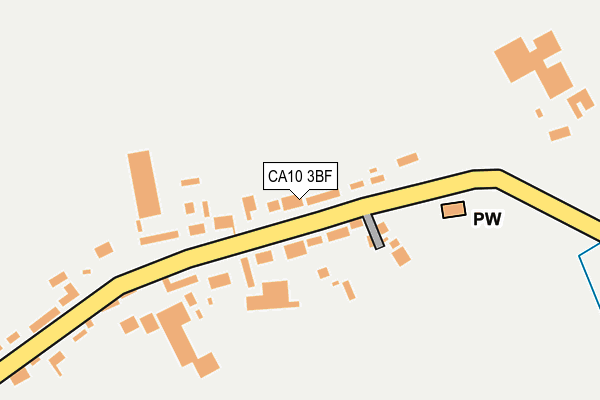 CA10 3BF map - OS OpenMap – Local (Ordnance Survey)