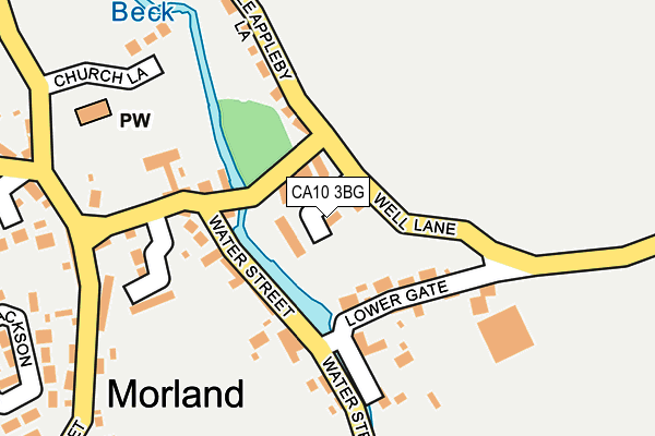 CA10 3BG map - OS OpenMap – Local (Ordnance Survey)