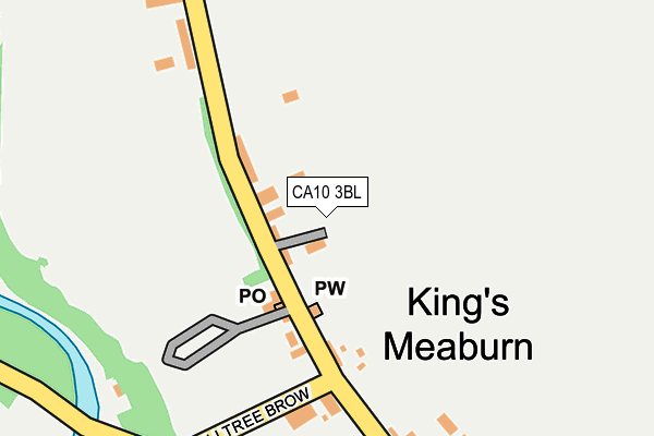 CA10 3BL map - OS OpenMap – Local (Ordnance Survey)