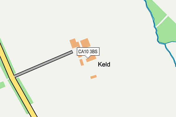 CA10 3BS map - OS OpenMap – Local (Ordnance Survey)