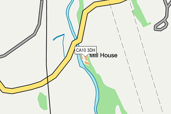 CA10 3DH map - OS OpenMap – Local (Ordnance Survey)