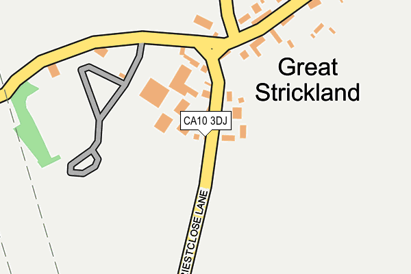 CA10 3DJ map - OS OpenMap – Local (Ordnance Survey)