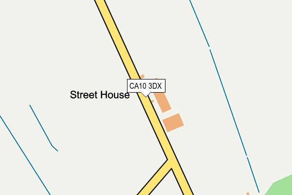 CA10 3DX map - OS OpenMap – Local (Ordnance Survey)