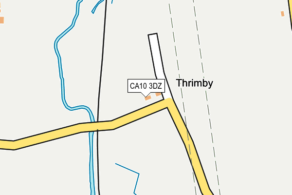 CA10 3DZ map - OS OpenMap – Local (Ordnance Survey)