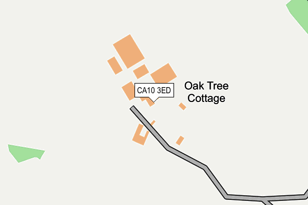 CA10 3ED map - OS OpenMap – Local (Ordnance Survey)